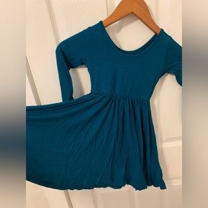 Kyte BABY twirl dress in Baltic 5T